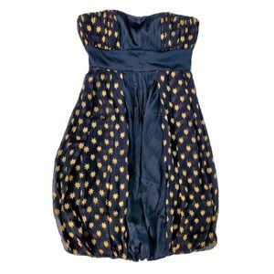 Diane von Fürstenberg silk strapless, mini dress. Size 8.